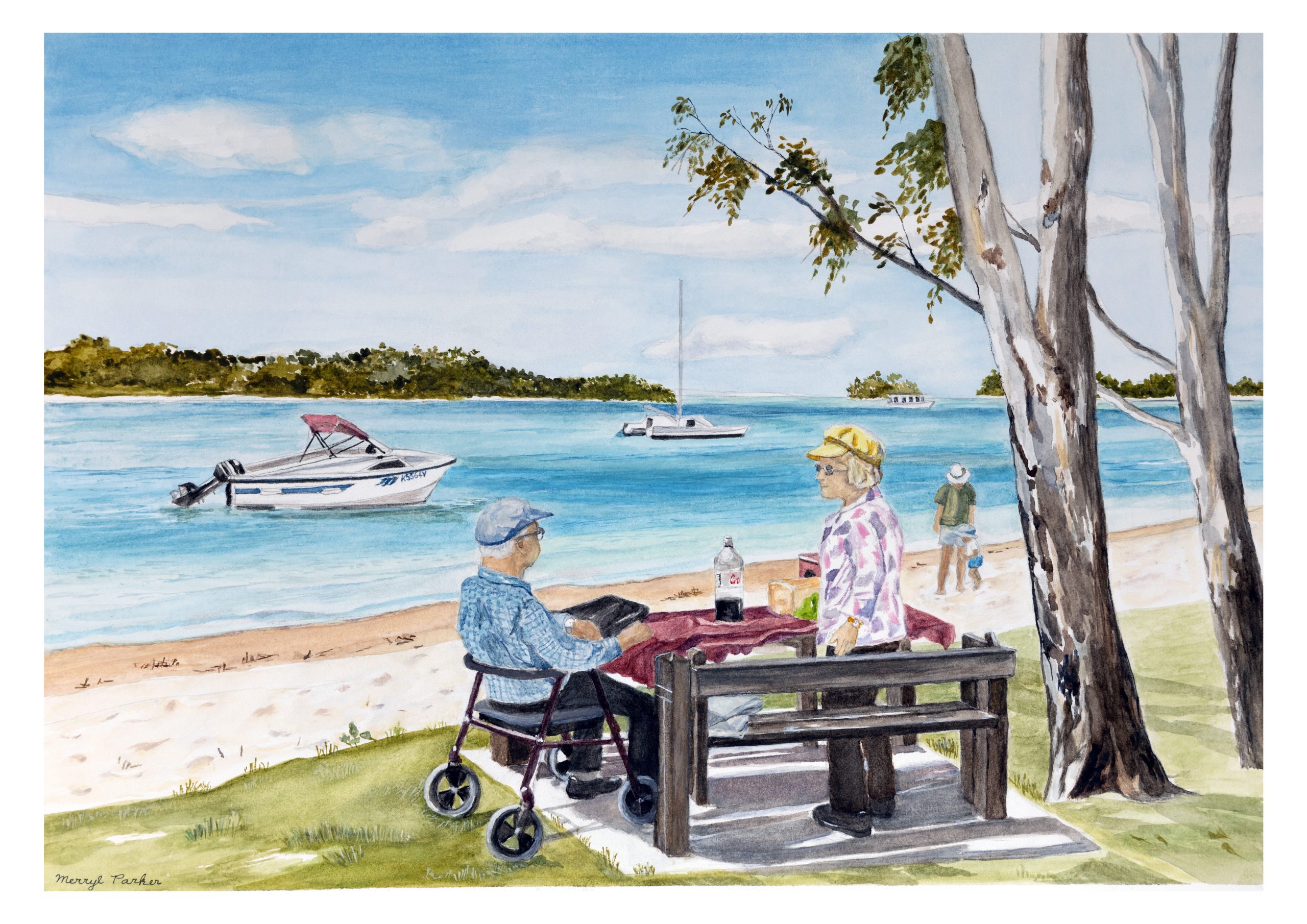 A Picnic at Noosa River
